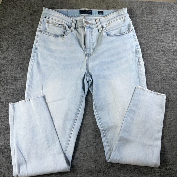 Lucky Brand Denim - Lucky Brand Womens Jeans Size 10 Midrise Skinny Ava Raw Hem